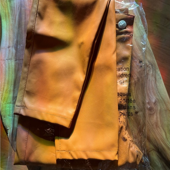 😎 🙌🌟Forever 21 Faux Leather Ankle Skinny Pants - Picture 3 of 9